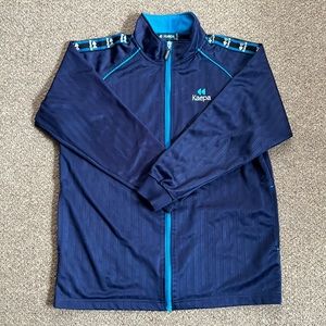 Kaepa USA Men’s Small full zip blue track jacket (Rare)